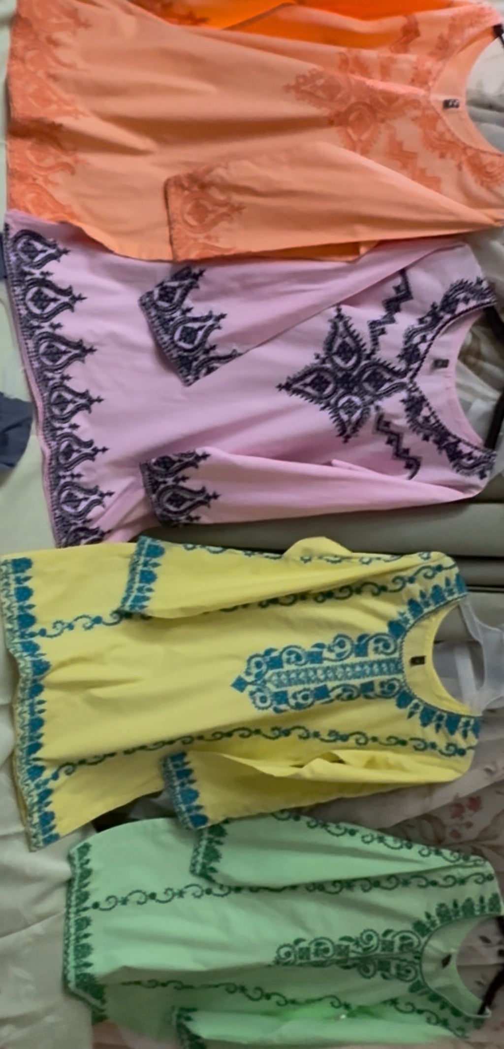 Hand Embroidered tops (Kurtas)for women